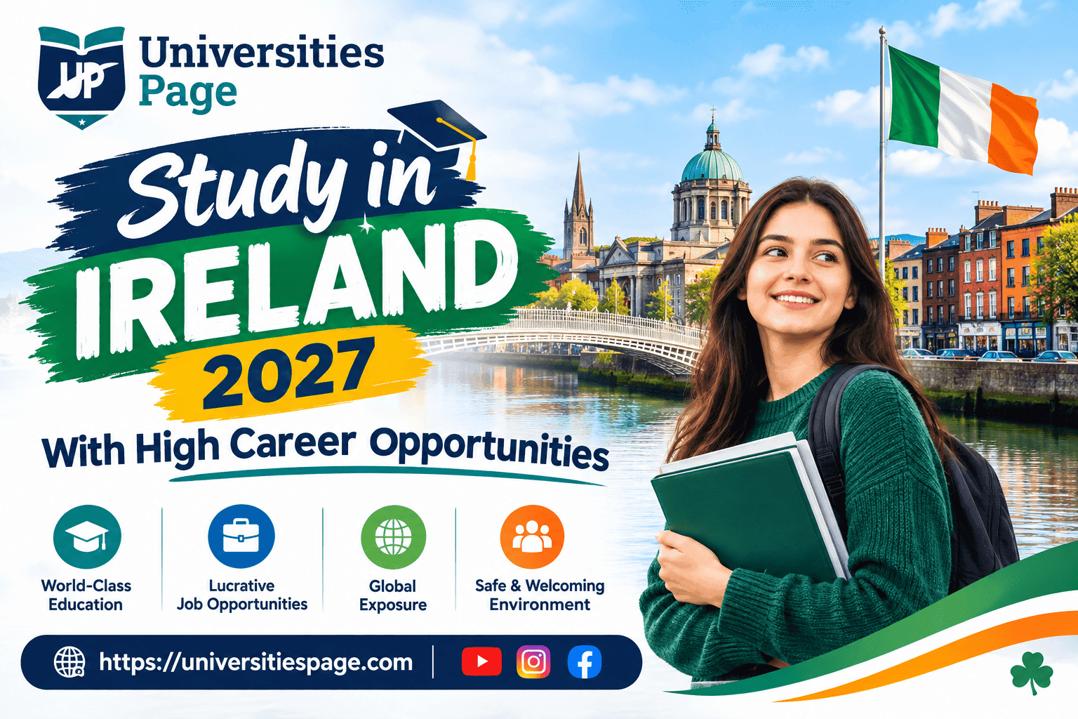 Study in Ireland 2027 for Pakistani Students: Complete Application Guide