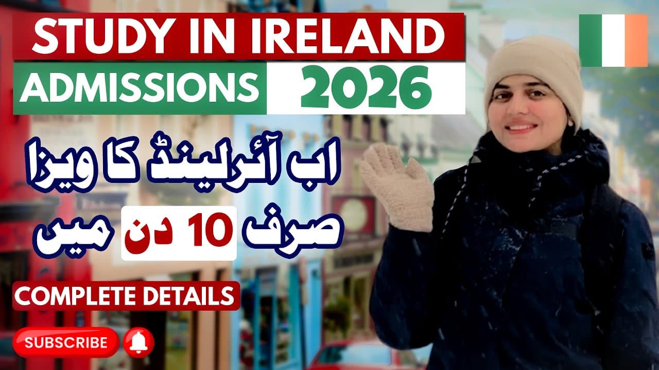 Study in Ireland 2026: Complete Guide to Admissions, Visa & Part‑Time Jobs!