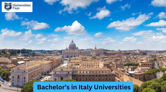Bachelor in Italy top universities