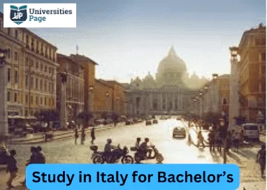 Bachelor in Italy Universities page